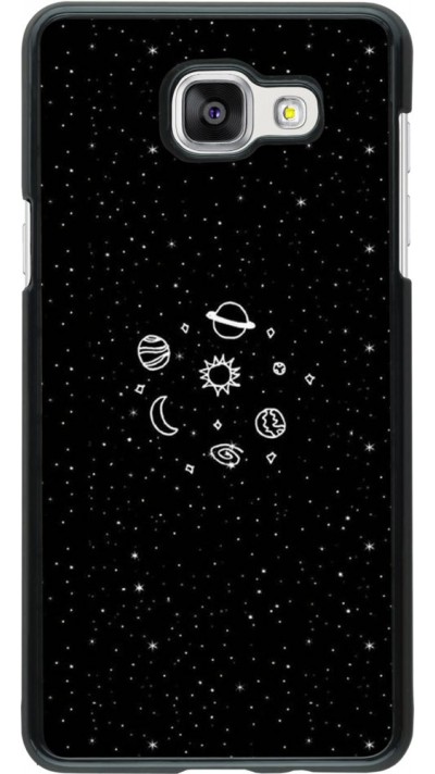 Hülle Samsung Galaxy A5 (2016) - Space Doodle