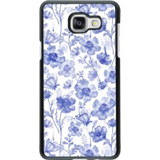 Samsung Galaxy A5 (2016) Case Hülle - Spring 23 watercolor blue flowers