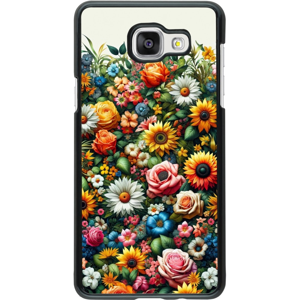 Samsung Galaxy A5 (2016) Case Hülle - Sommer Blumenmuster