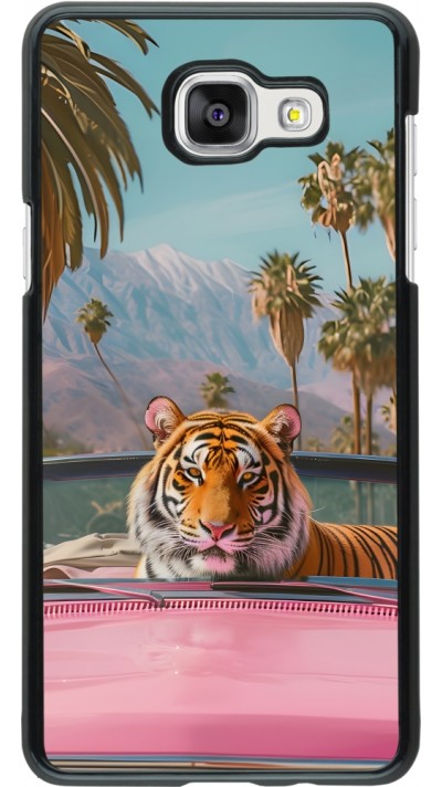 Coque Samsung Galaxy A5 (2016) - Tigre voiture rose
