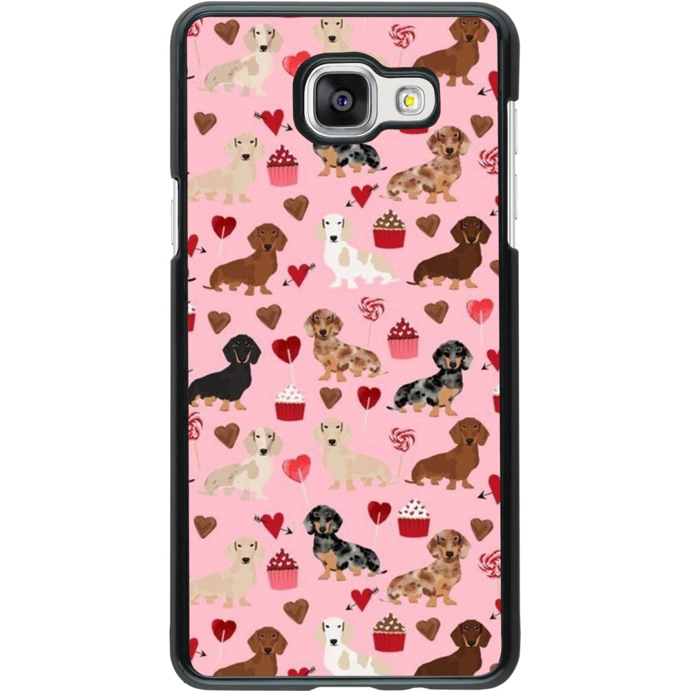 Samsung Galaxy A5 (2016) Case Hülle - Valentine 2024 puppy love