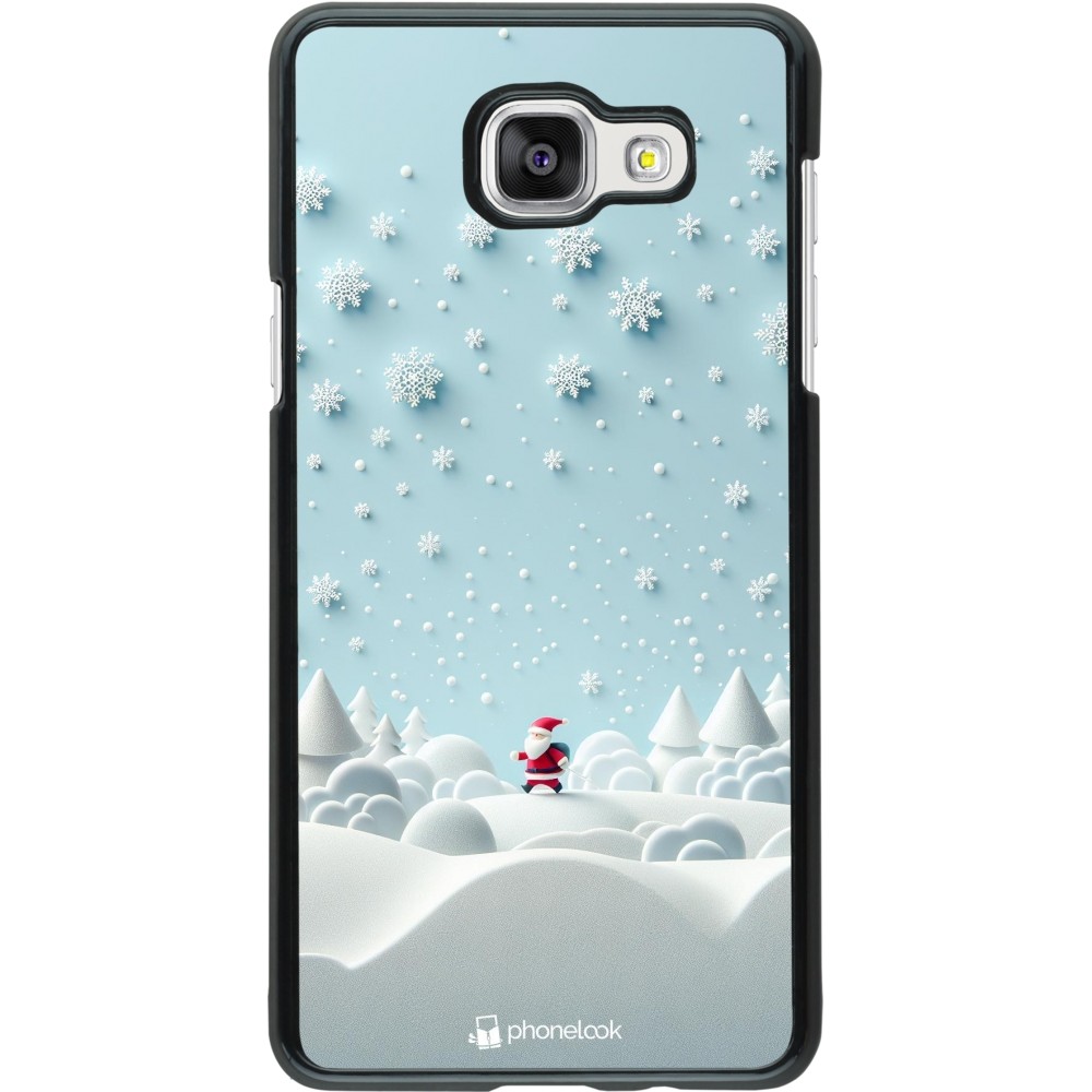 Samsung Galaxy A5 (2016) Case Hülle - Weihnachten 2023 Kleiner Vater Schneeflocke