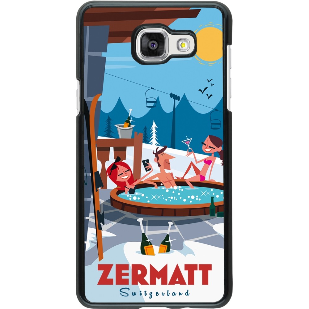 Samsung Galaxy A5 (2016) Case Hülle - Zermatt Mountain Jacuzzi