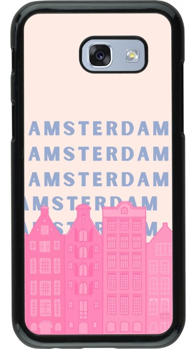 Samsung Galaxy A5 (2017) Case Hülle - Amsterdam Pink Print