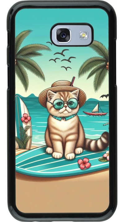 Samsung Galaxy A5 (2017) Case Hülle - Chat Surf Stil