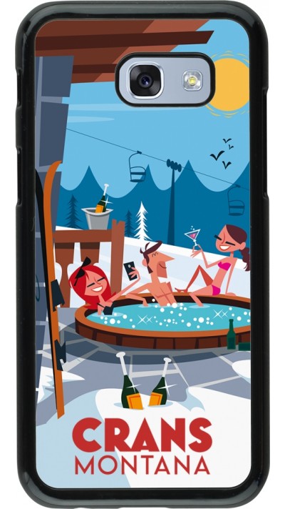 Samsung Galaxy A5 (2017) Case Hülle - Crans-Montana Mountain Jacuzzi