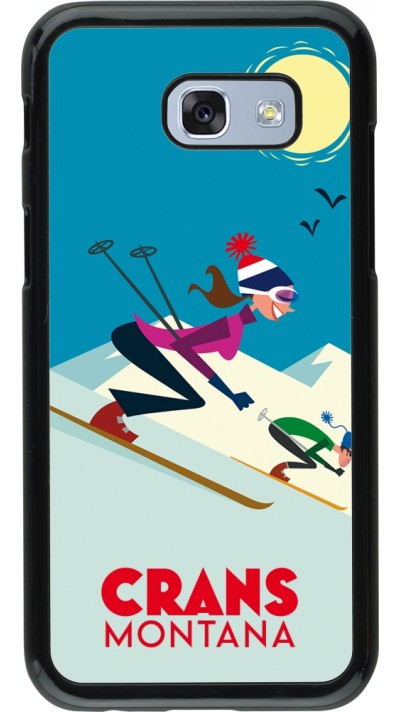 Samsung Galaxy A5 (2017) Case Hülle - Crans-Montana Ski Downhill