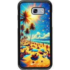 Samsung Galaxy A5 (2017) Case Hülle - Sommer Paradies Farbe