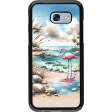 Samsung Galaxy A5 (2017) Case Hülle - Flamingo Aquarell