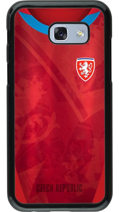 Coque Samsung Galaxy A5 (2017) - Maillot de football République Tchèque personnalisable