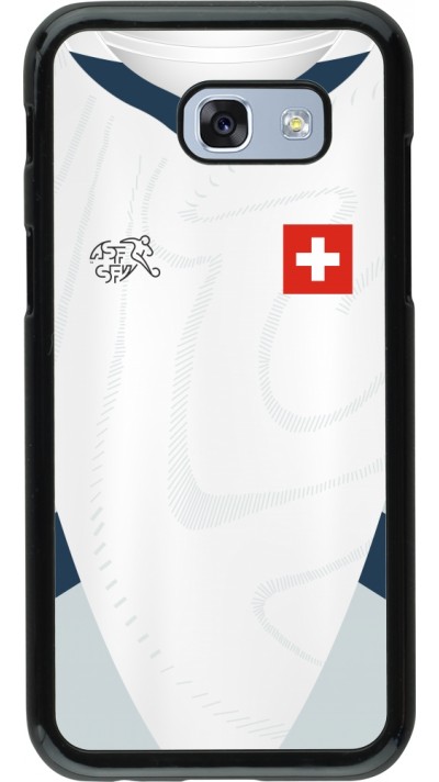 Coque Samsung Galaxy A5 (2017) - Maillot de football Suisse Extérieur personnalisable