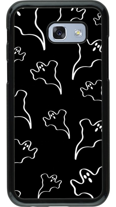 Samsung Galaxy A5 (2017) Case Hülle - Halloween 2024 black and white ghosts