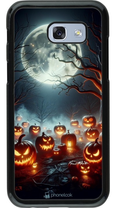 Samsung Galaxy A5 (2017) Case Hülle - Halloween 2024 Viele Kuerbisse