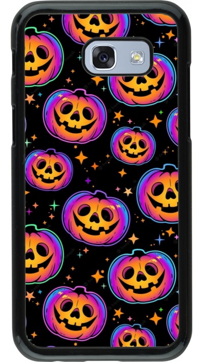 Samsung Galaxy A5 (2017) Case Hülle - Halloween 2024 rainbow pumpkins