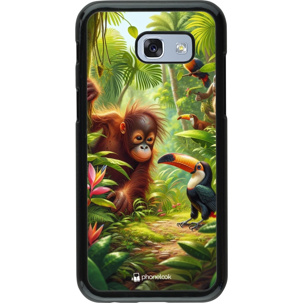 Samsung Galaxy A5 (2017) Case Hülle - Tropischer Dschungel Tayrona