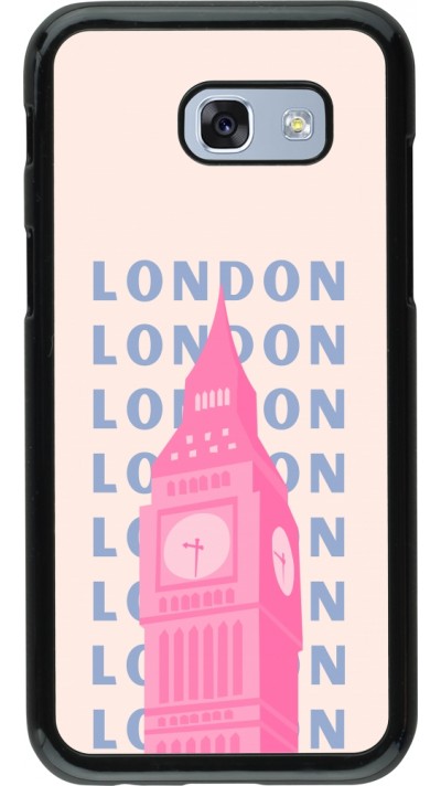 Samsung Galaxy A5 (2017) Case Hülle - London Pink Print