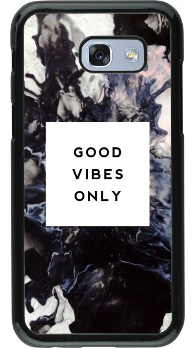 Hülle Samsung Galaxy A5 (2017) - Marble Good Vibes Only