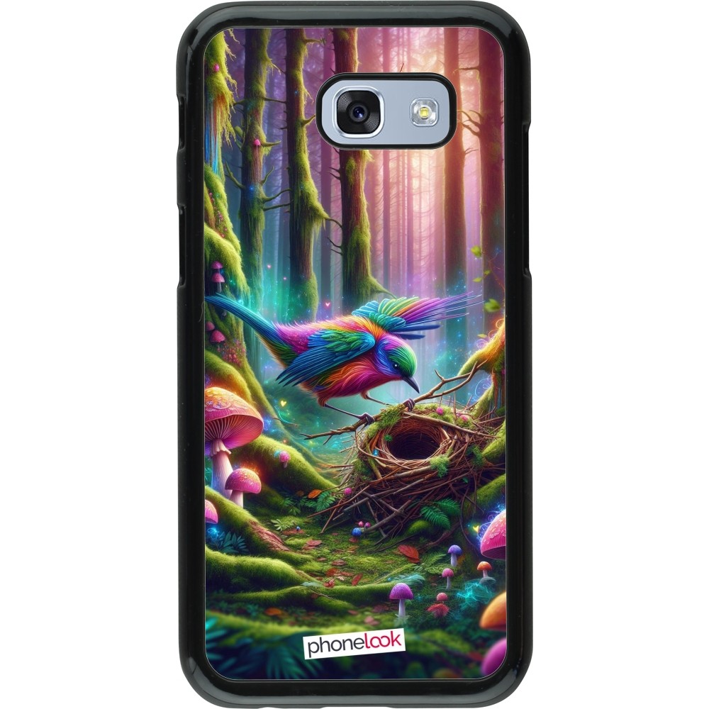 Samsung Galaxy A5 (2017) Case Hülle - Vogel Nest Wald