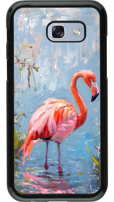 Samsung Galaxy A5 (2017) Case Hülle - Paint Flamingo