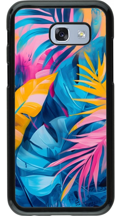 Samsung Galaxy A5 (2017) Case Hülle - Palms Blue