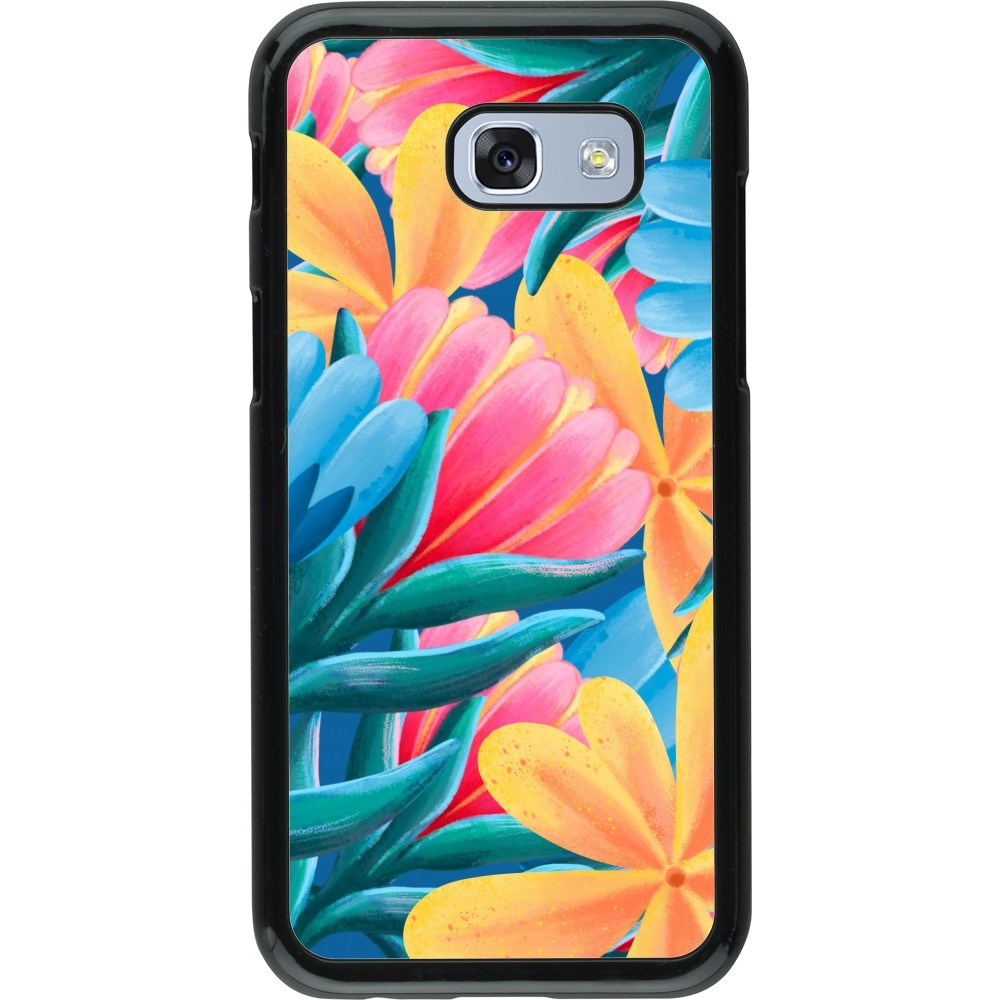 Samsung Galaxy A5 (2017) Case Hülle - Spring 23 colorful flowers