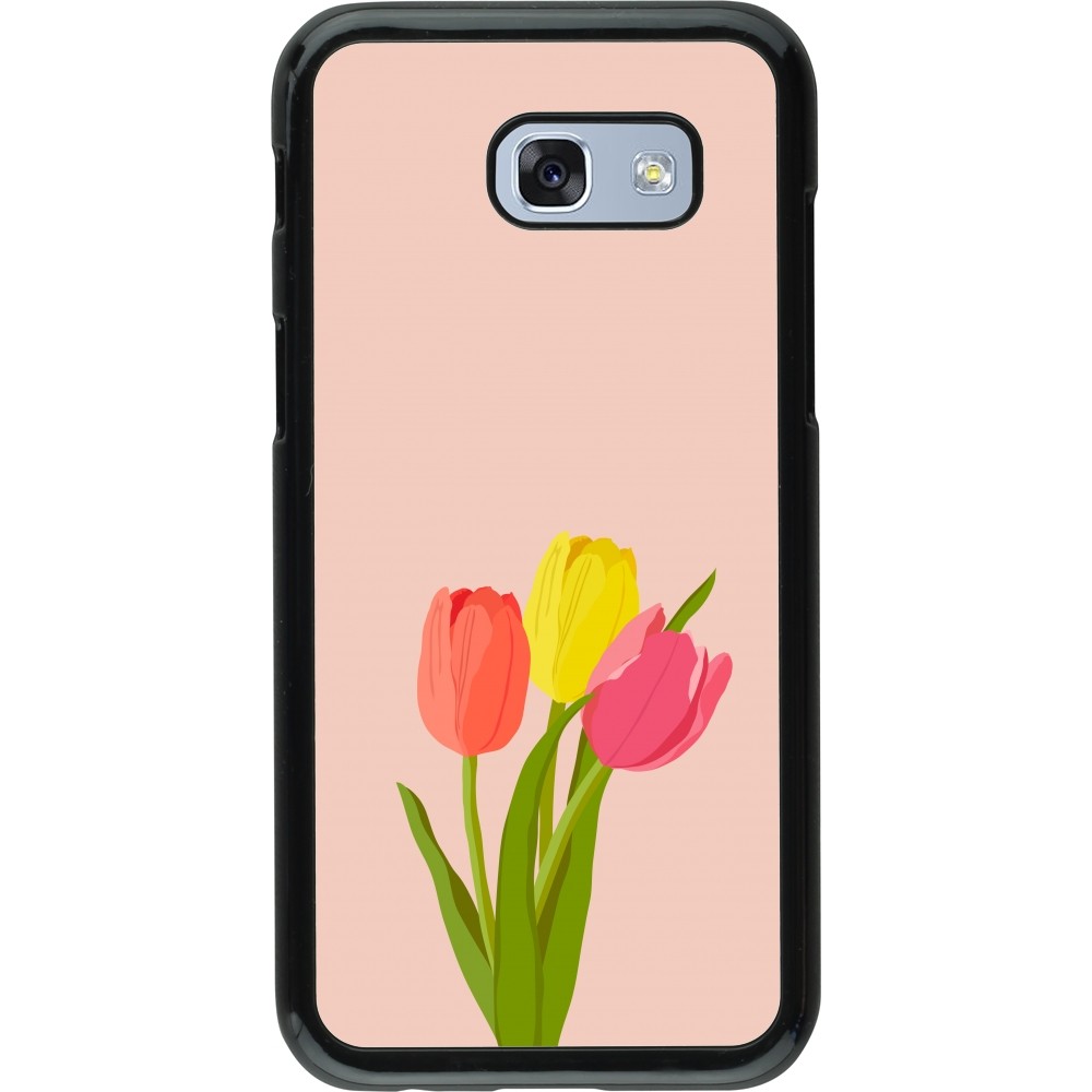 Samsung Galaxy A5 (2017) Case Hülle - Spring 23 tulip trio