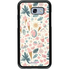 Samsung Galaxy A5 (2017) Case Hülle - Sommer Pink Muster