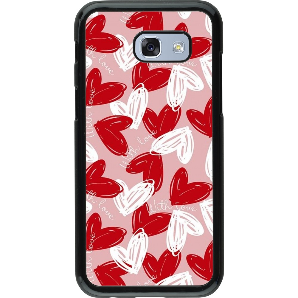 Samsung Galaxy A5 (2017) Case Hülle - Valentine 2024 with love heart