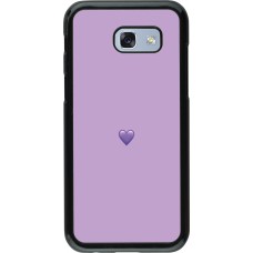 Samsung Galaxy A5 (2017) Case Hülle - Valentine 2023 purpule single heart