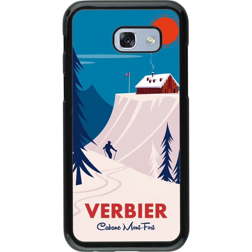 Samsung Galaxy A5 (2017) Case Hülle - Verbier Cabane Mont-Fort