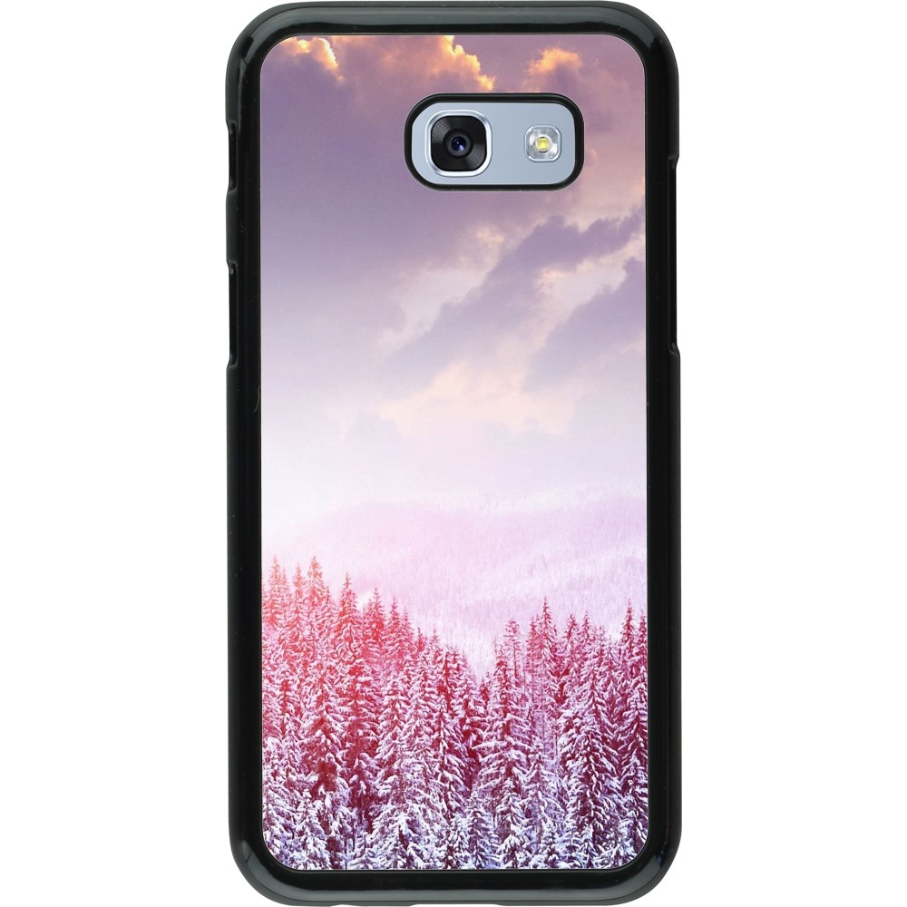 Samsung Galaxy A5 (2017) Case Hülle - Winter 22 Pink Forest