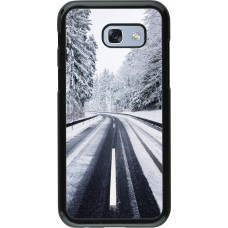 Samsung Galaxy A5 (2017) Case Hülle - Winter 22 Snowy Road