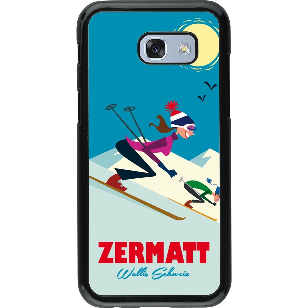 Samsung Galaxy A5 (2017) Case Hülle - Zermatt Ski Downhill