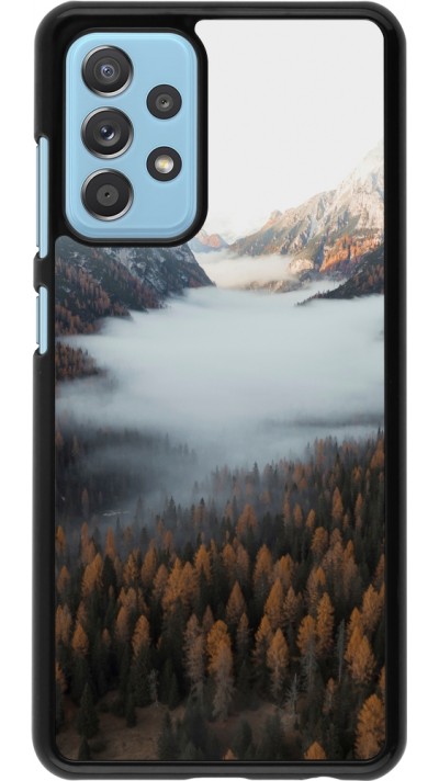 Samsung Galaxy A52 Case Hülle - Autumn 22 forest lanscape