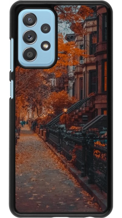 Samsung Galaxy A52 Case Hülle - Autumn 2024 city