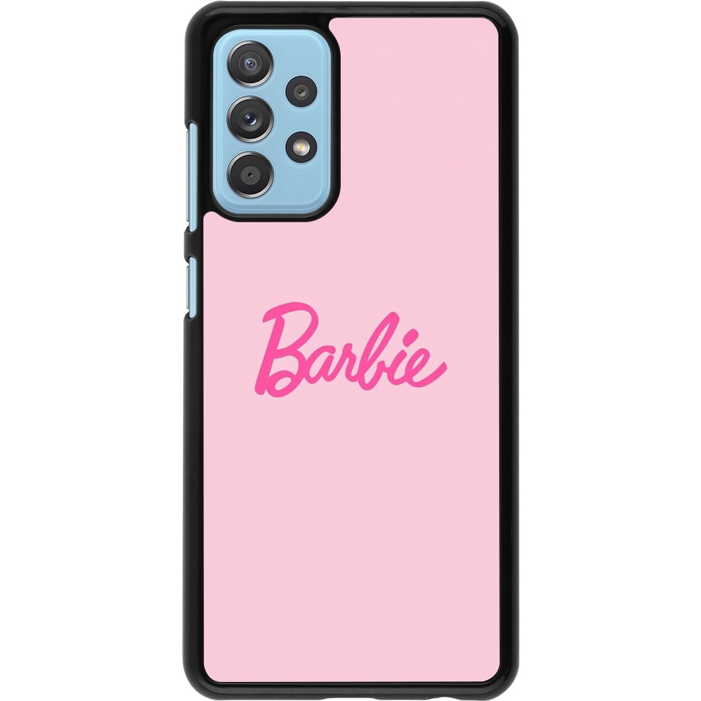 Samsung Galaxy A52 Case Hülle - Barbie Text