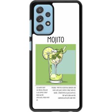 Samsung Galaxy A52 Case Hülle - Cocktail Rezept Mojito