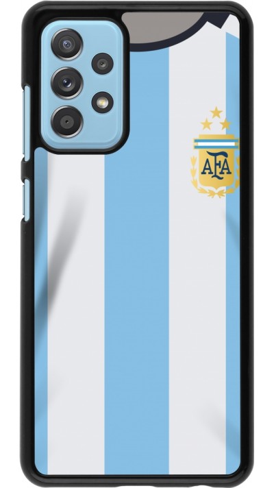 Samsung Galaxy A52 Case Hülle - Argentinien 2022 personalisierbares Fussballtrikot