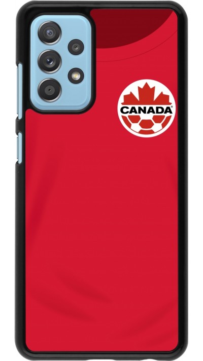 Samsung Galaxy A52 Case Hülle - Kanada 2022 personalisierbares Fussballtrikot