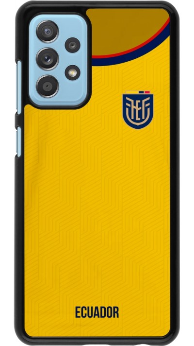 Samsung Galaxy A52 Case Hülle - Ecuador 2022 Fußballtrikot