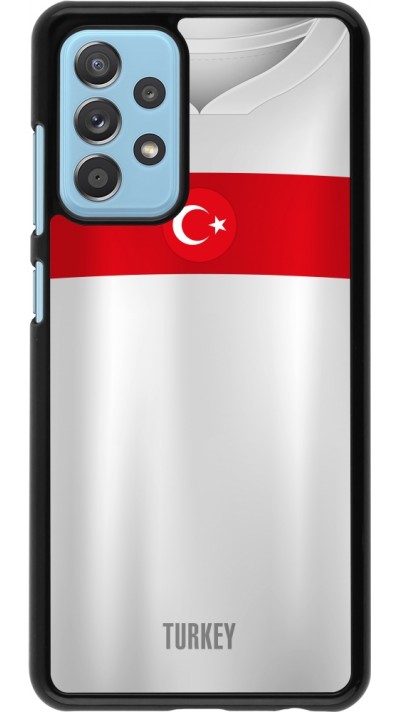 Coque Samsung Galaxy A52 - Maillot de football Turquie personnalisable