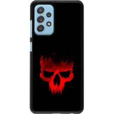 Samsung Galaxy A52 Case Hülle - Halloween 2023 scary skull