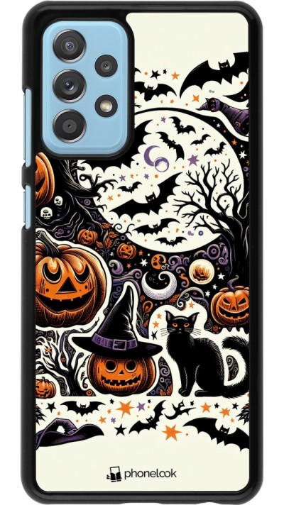 Samsung Galaxy A52 Case Hülle - Halloween 2024 Spuk