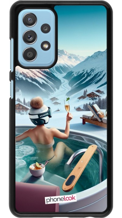 Samsung Galaxy A52 Case Hülle - Berg Glamour Whirlpool