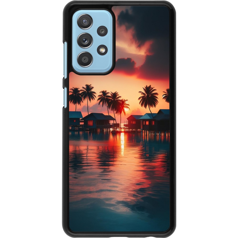 Samsung Galaxy A52 Case Hülle - Paradies Malediven