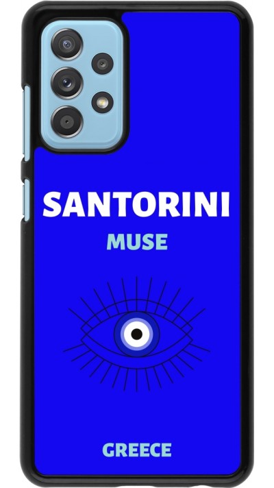 Samsung Galaxy A52 Case Hülle - Pop Summer Destination Santorini