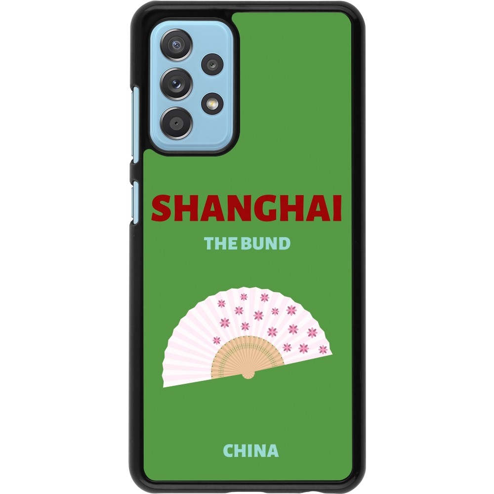 Samsung Galaxy A52 Case Hülle - Pop Summer Destination Shanghai