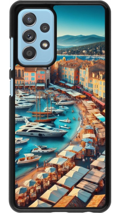 Samsung Galaxy A52 Case Hülle - Saint-Tropez Strand