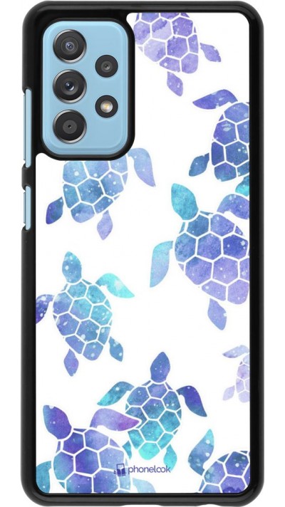 Hülle Samsung Galaxy A52 - Turtles pattern watercolor