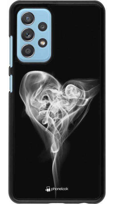 Hülle Samsung Galaxy A52 - Valentine 2022 Black Smoke